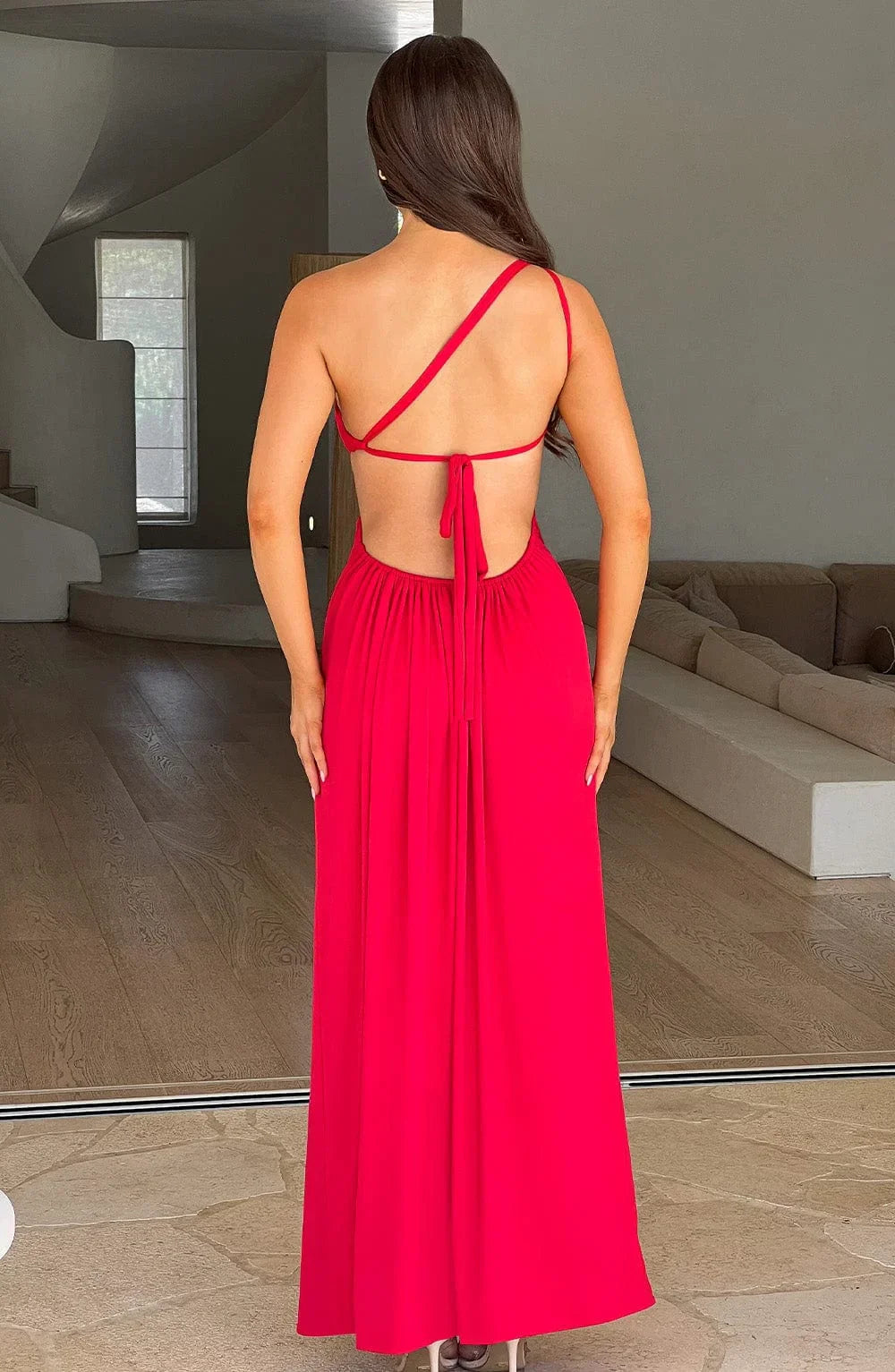 Harriet | Rochie Maxi cu Un Umăr