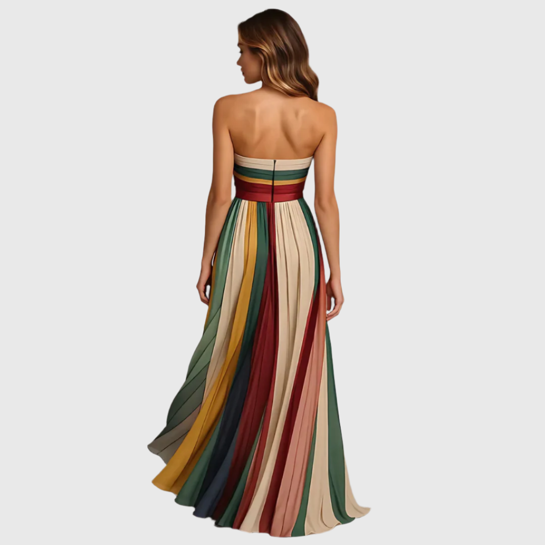 Nicholls – Rochie de Damă Colorată Fără Mâneci