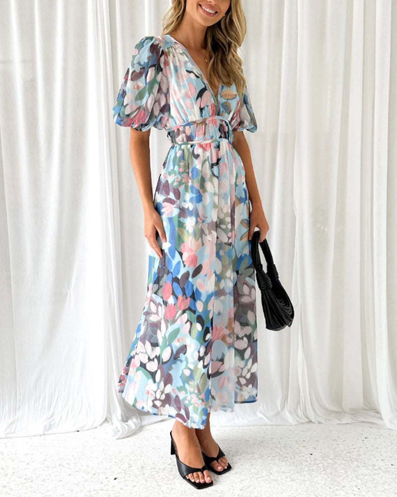 Elvira - Rochie lungă în stil boho
