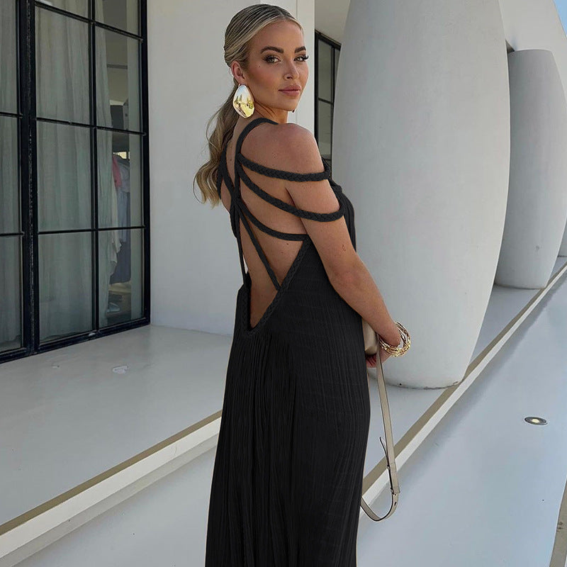 Laurana – Rochie Maxi Damă Elegantă cu Croi Fluid pentru Evenimente