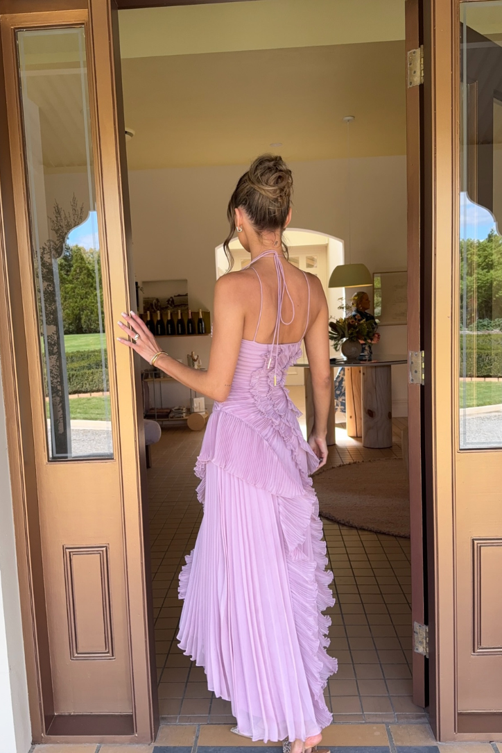 Elowen – Rochie Maxi de Damă Elegantă cu Volane