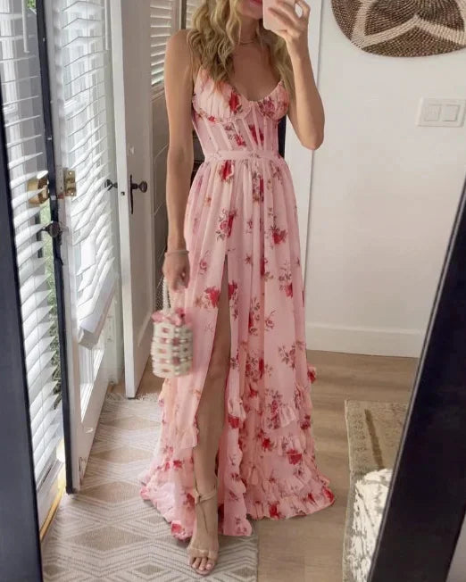 Verana – Rochie Maxi de Damă Elegantă cu Croi Relaxat