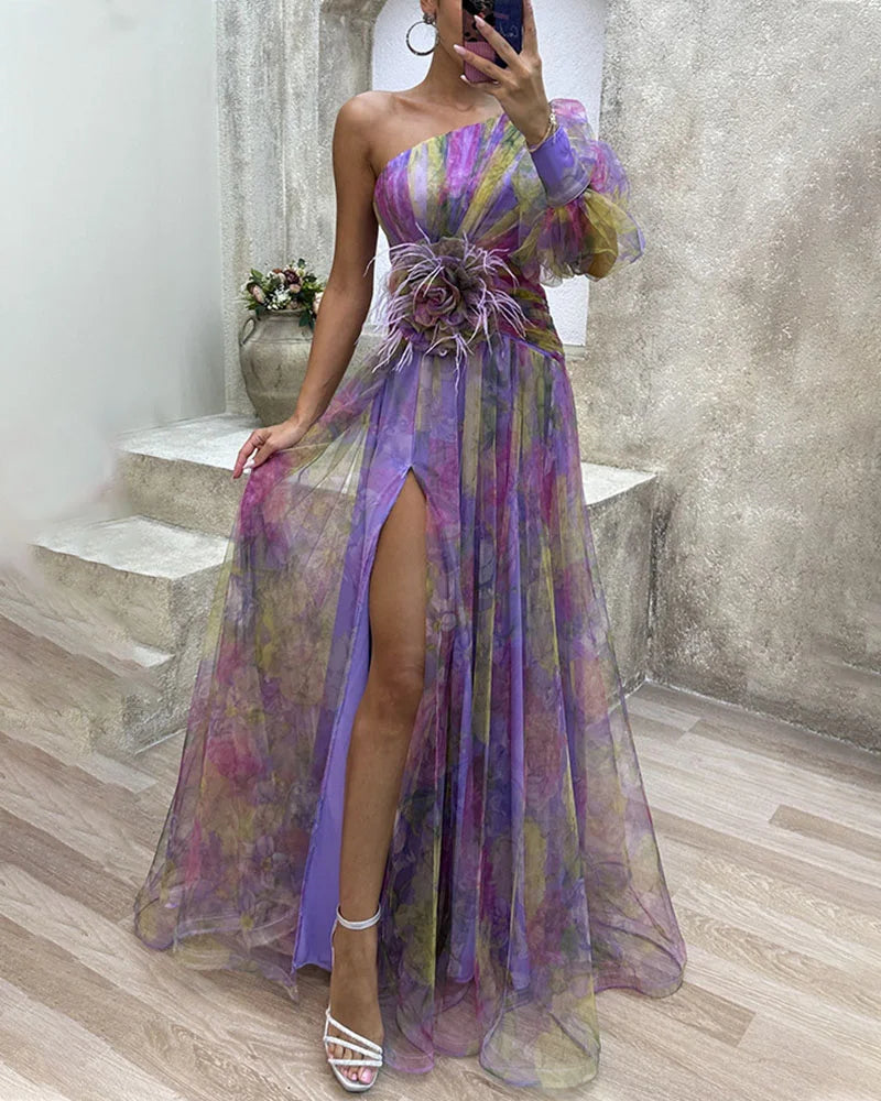 Ava | Rochie Elegantă cu Fendă