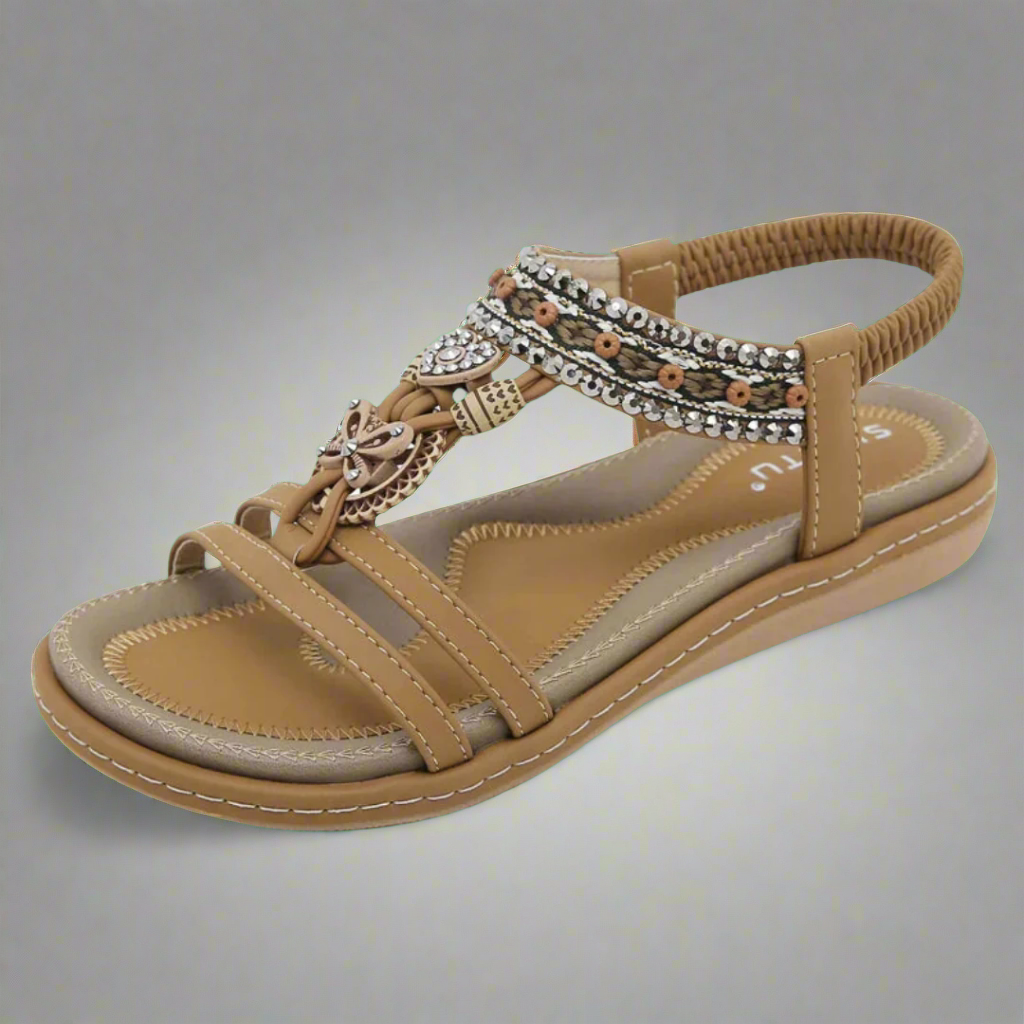 Felicitas | Sandale boho făcute manual din materiale premium