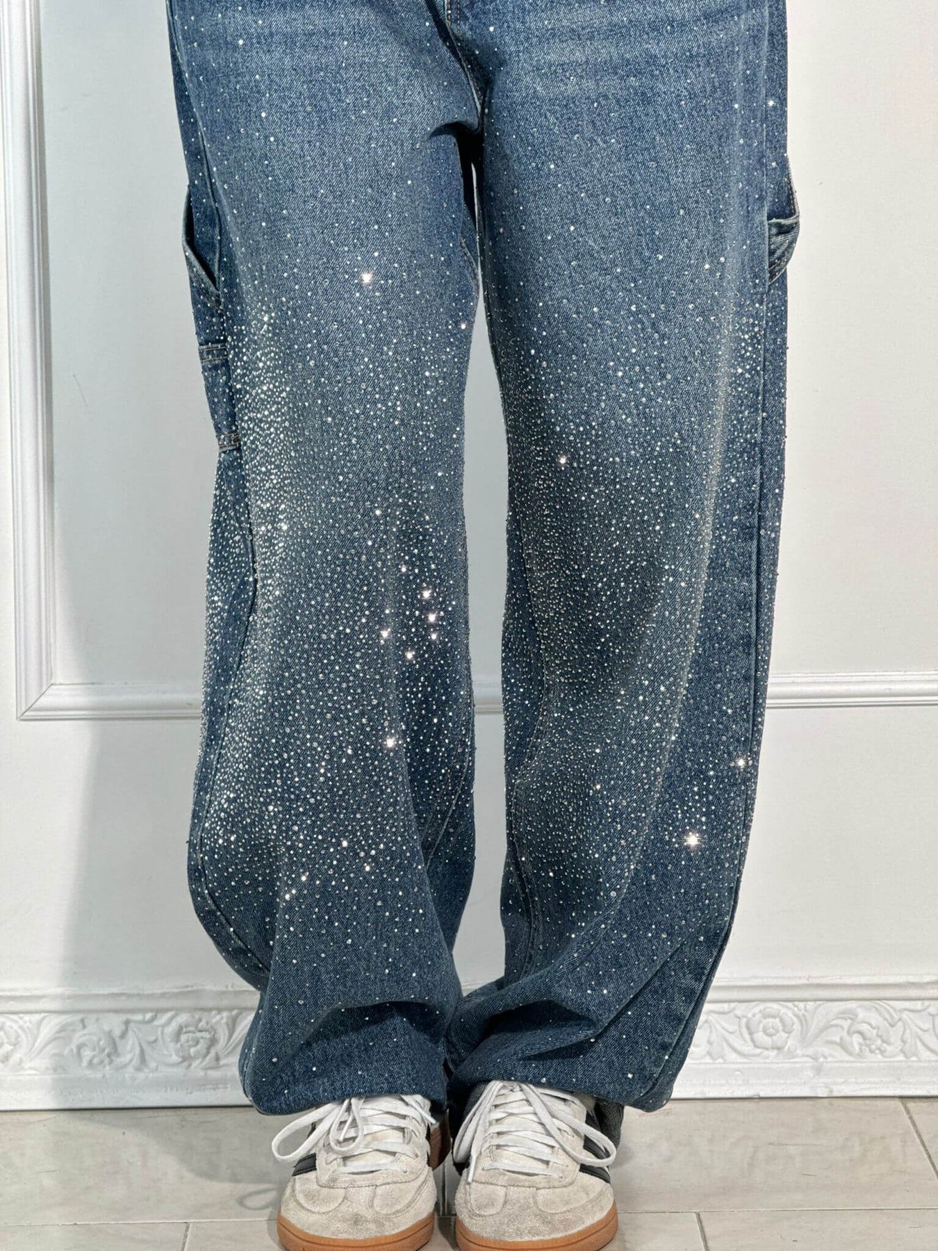 Luminile Nordului | Pantaloni Denim Carpenter Balloon