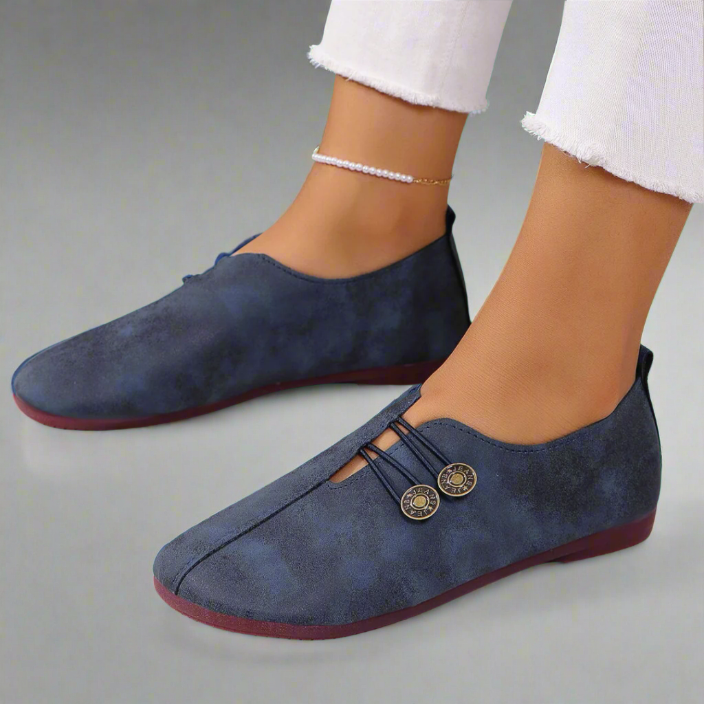 Kreszentia | Mocasini din piele de capră premium