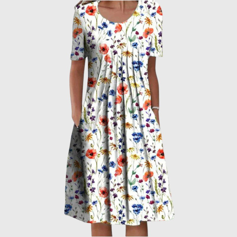 Doreen - Rochie Elegantă cu Acoperire pentru Burtă