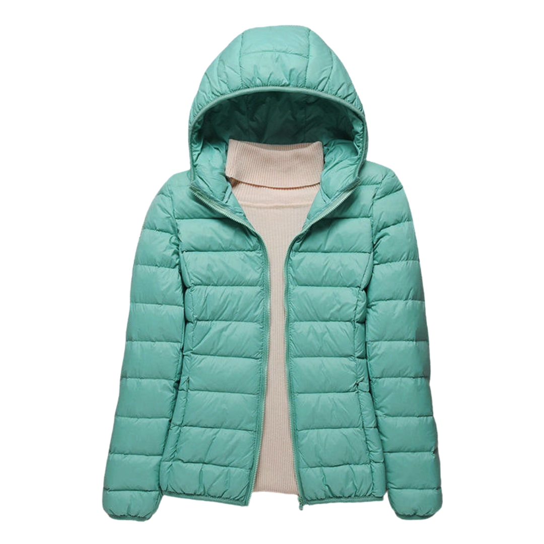 Nola – Jachetă Puffer Damă Ultraușoară Călduroasă de Toamnă/Iarnă