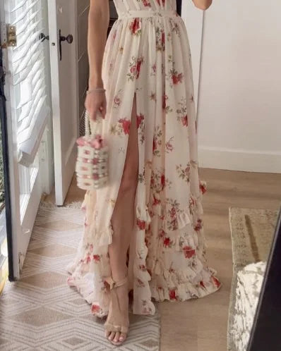 Verana – Rochie Maxi de Damă Elegantă cu Croi Relaxat