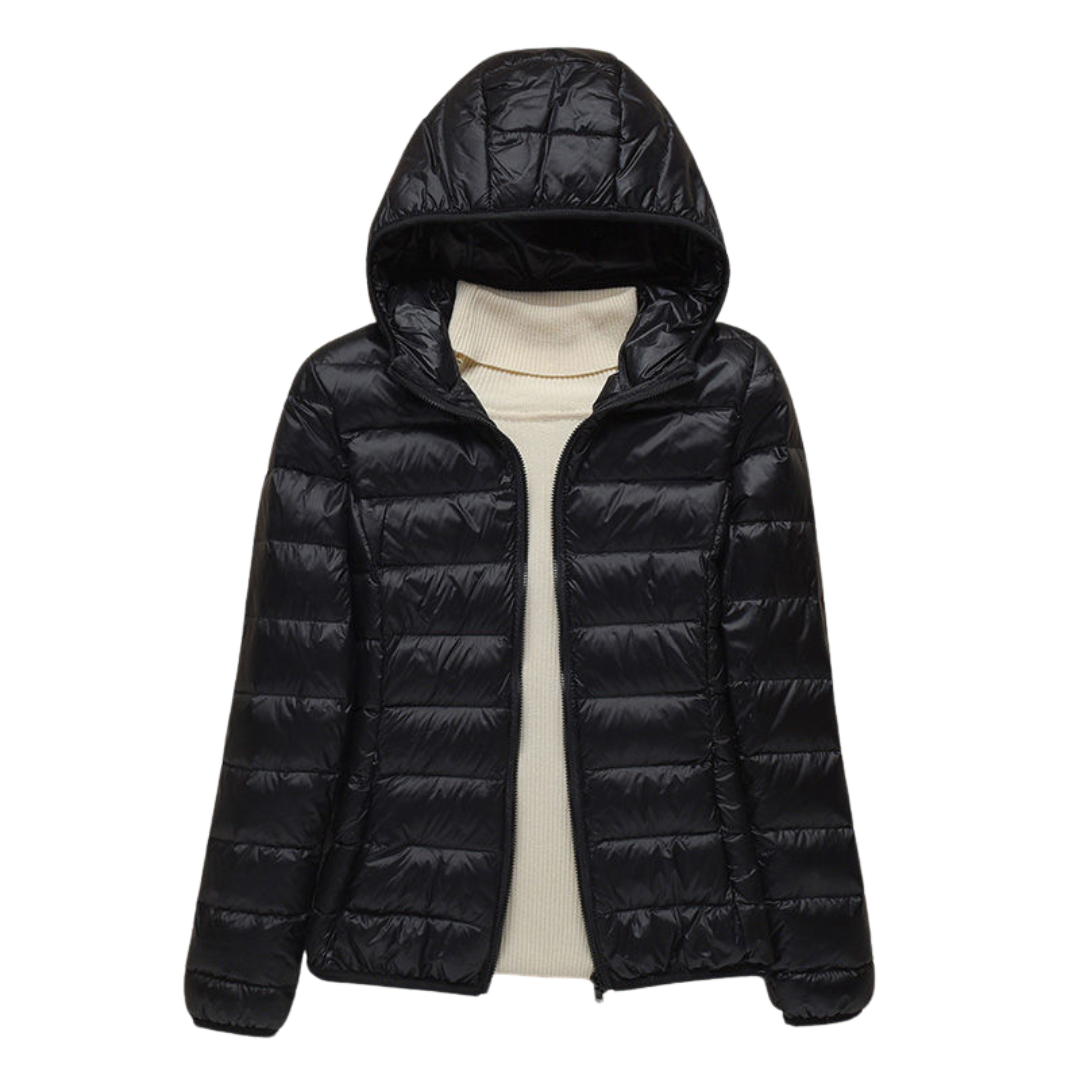Nola – Jachetă Puffer Damă Ultraușoară Călduroasă de Toamnă/Iarnă