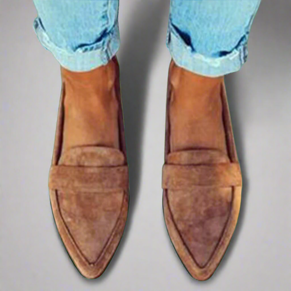Selma | Loafers Eleganți din Material Premium
