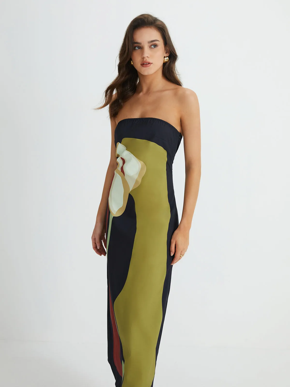 Harper | Rochie Maxi Fără Bretele