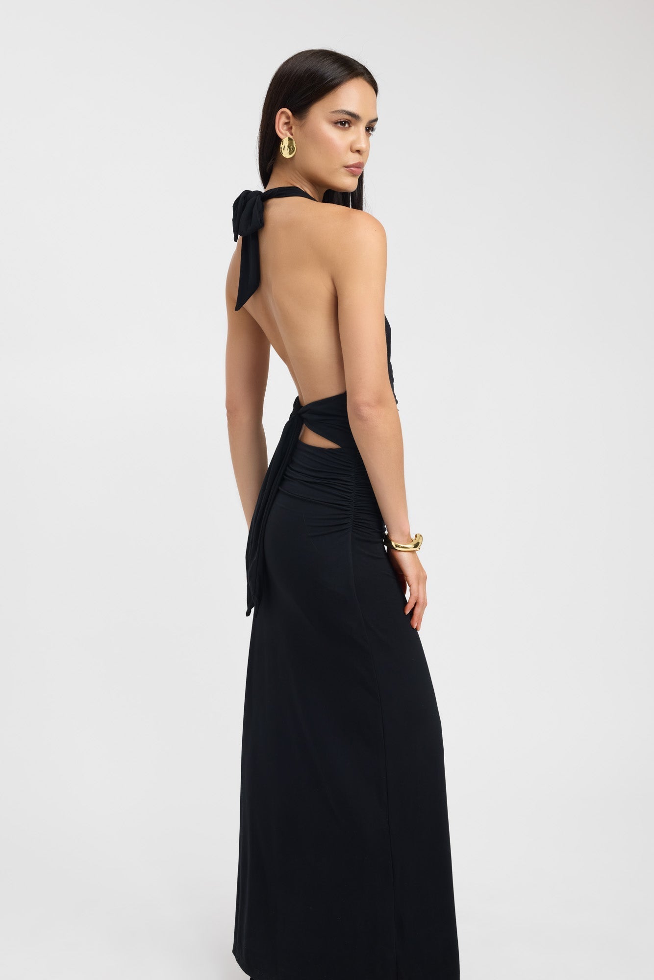 Sariah – Rochie Maxi Elegantă de Damă cu Bretele Halter