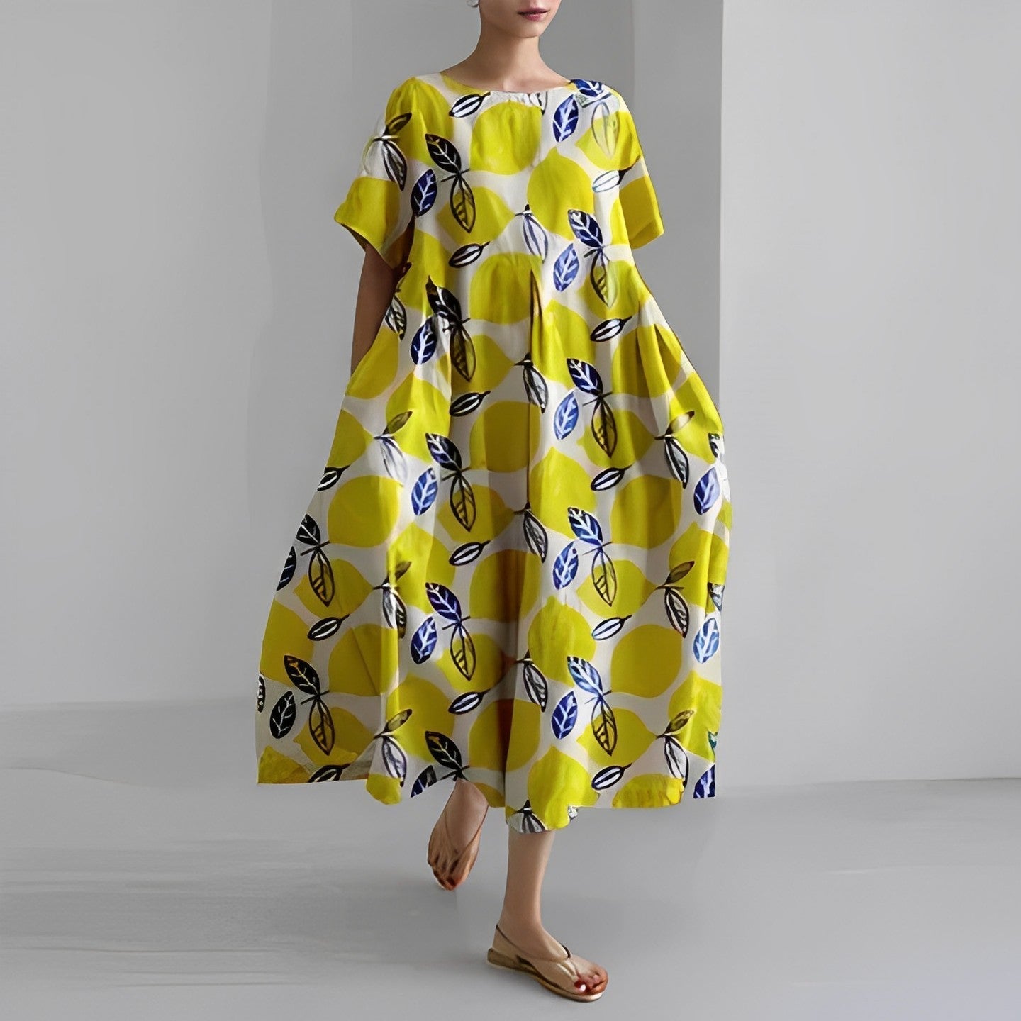 Flaurien – Rochie de vară damă, croială ajustată, material ușor și respirabil