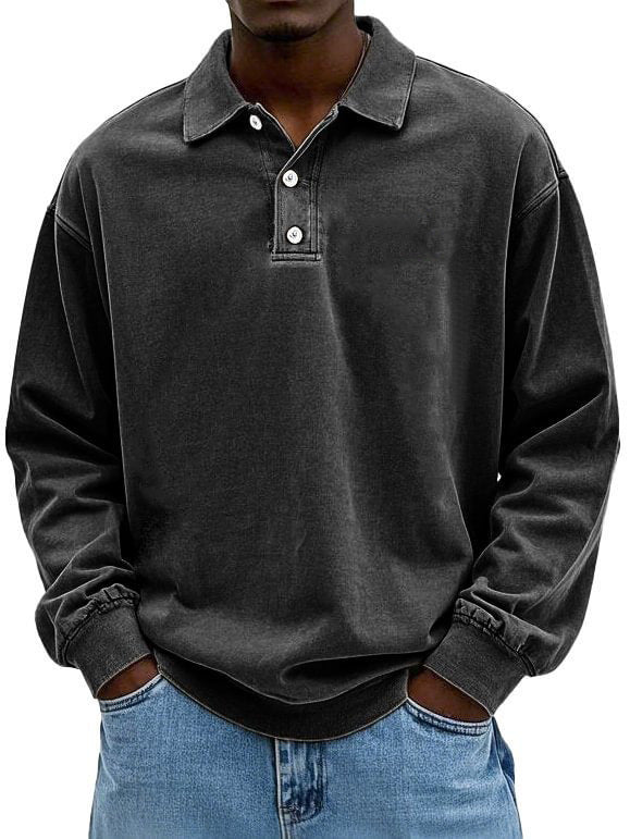 Erwin | Polo Casual cu Guler Texturat