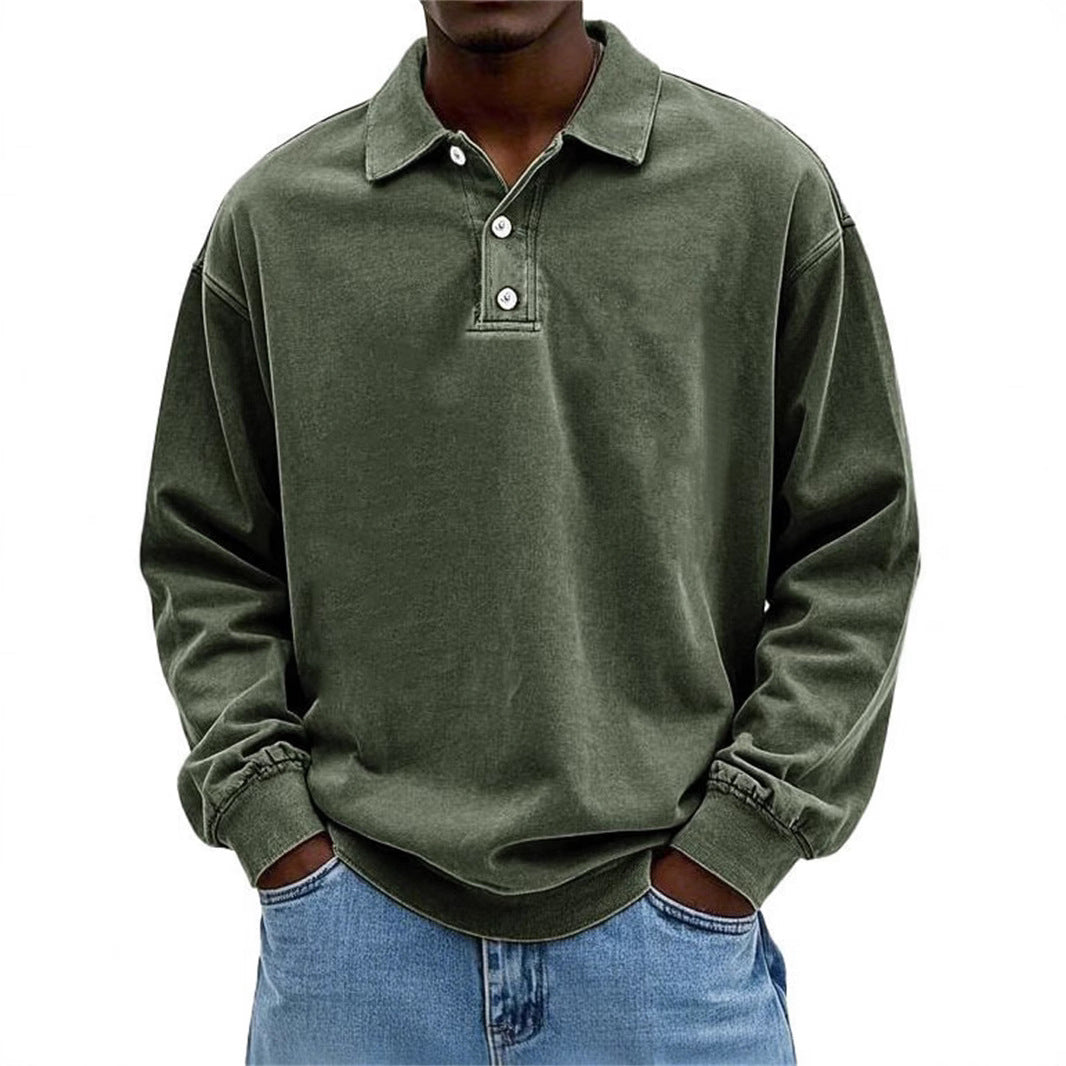 Erwin | Polo Casual cu Guler Texturat