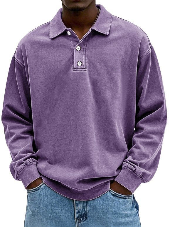 Erwin | Polo Casual cu Guler Texturat