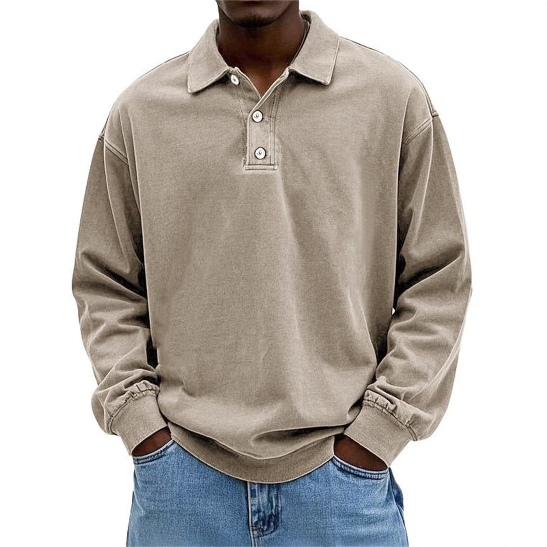 Erwin | Polo Casual cu Guler Texturat