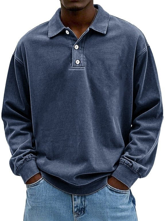Erwin | Polo Casual cu Guler Texturat