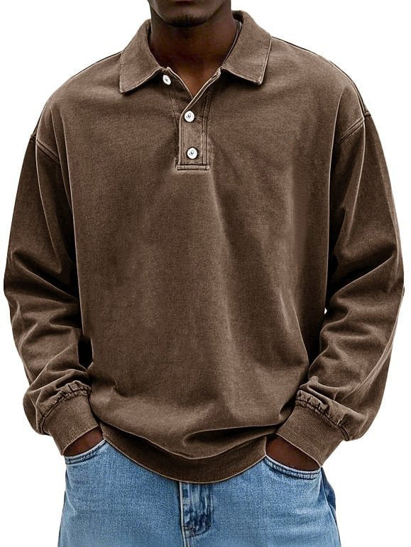 Erwin | Polo Casual cu Guler Texturat