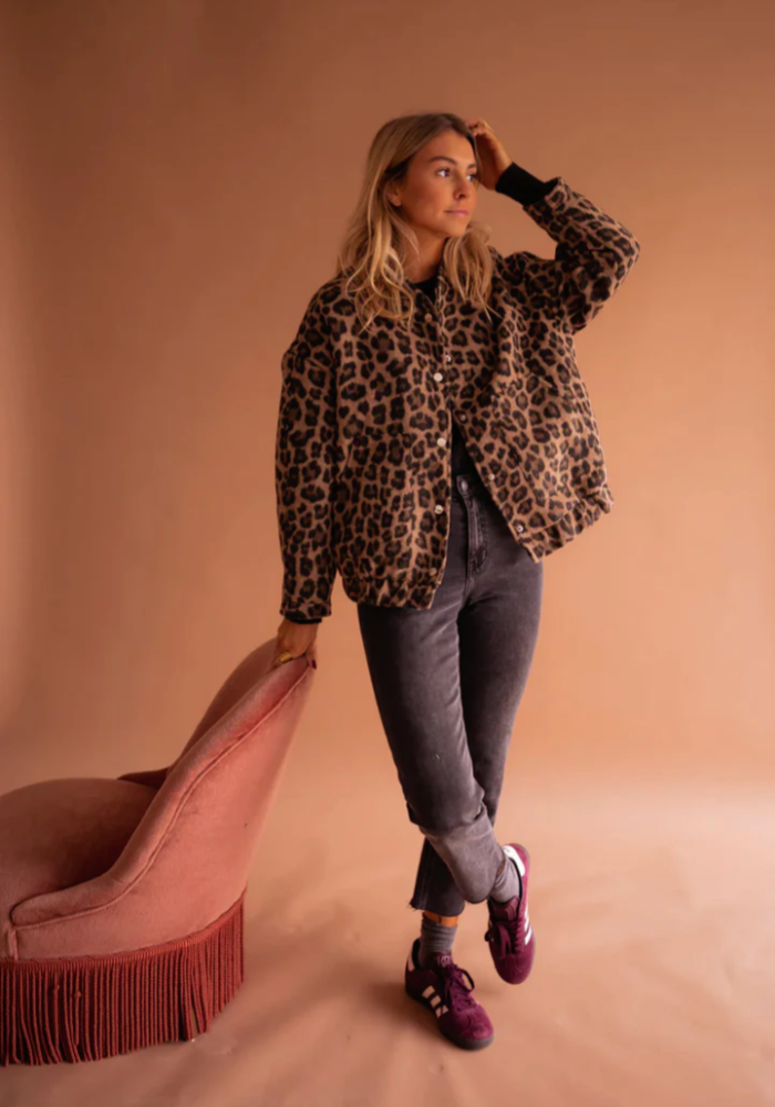 Leona | Geacă Bomber Leopard
