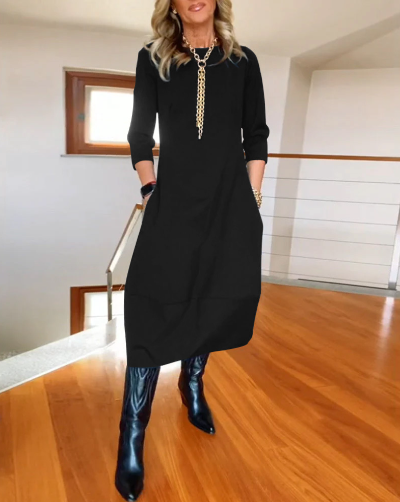 Anastazja – Rochie de Damă Elegantă cu Croi Fluide