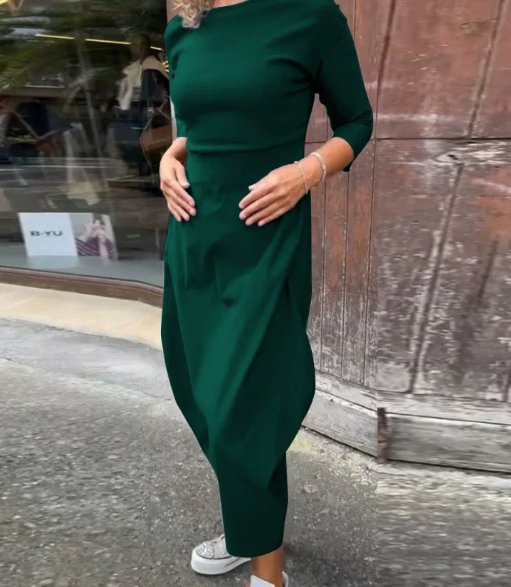 Annette – Rochie Damă Elegantă cu Buzunare și Croi Avantajos