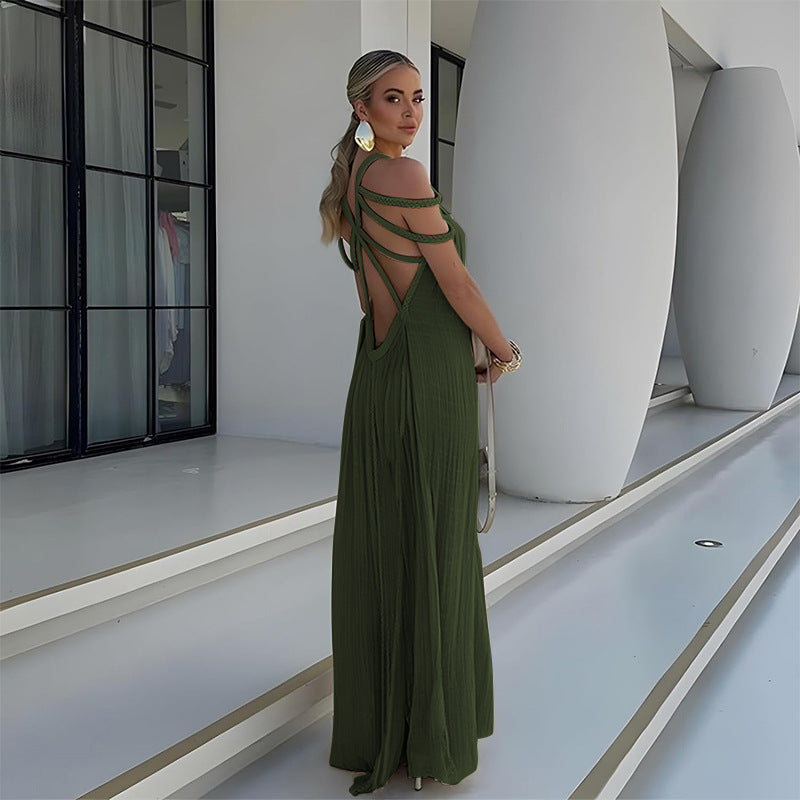 Laurana – Rochie Maxi Damă Elegantă cu Croi Fluid pentru Evenimente