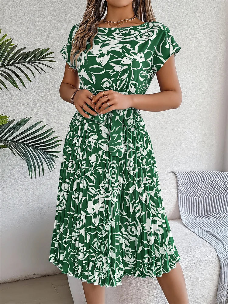 Amal | Rochie modernă cu design floral