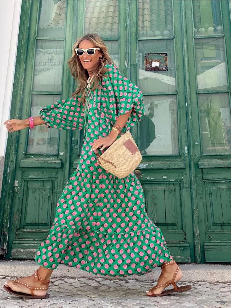 Aprilie | Maxi Boho Dress