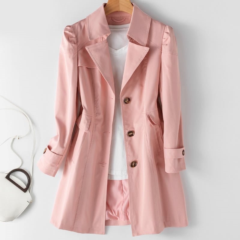 Claramond – Trench de Damă Elegant și Impermeabil, Atemporal