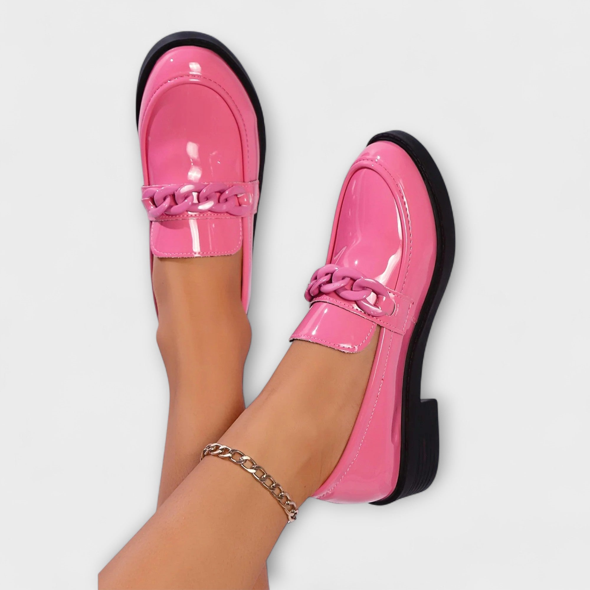 Lumi – Pantofi loafers rotunzi pentru adolescenți, formali și casual, pentru un stil stradal la modă și confortabil