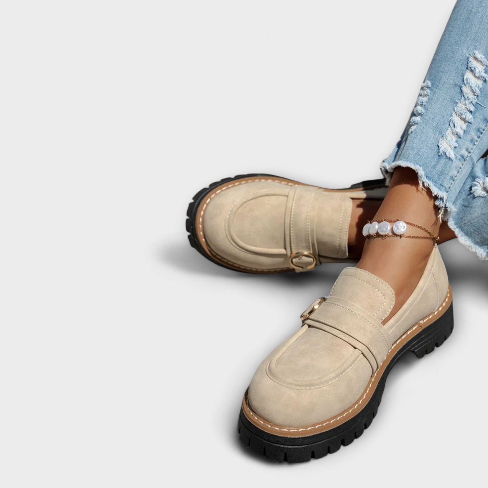 Lora – Mocasini Damă Eleganți cu Vârf Rotund Confortabili