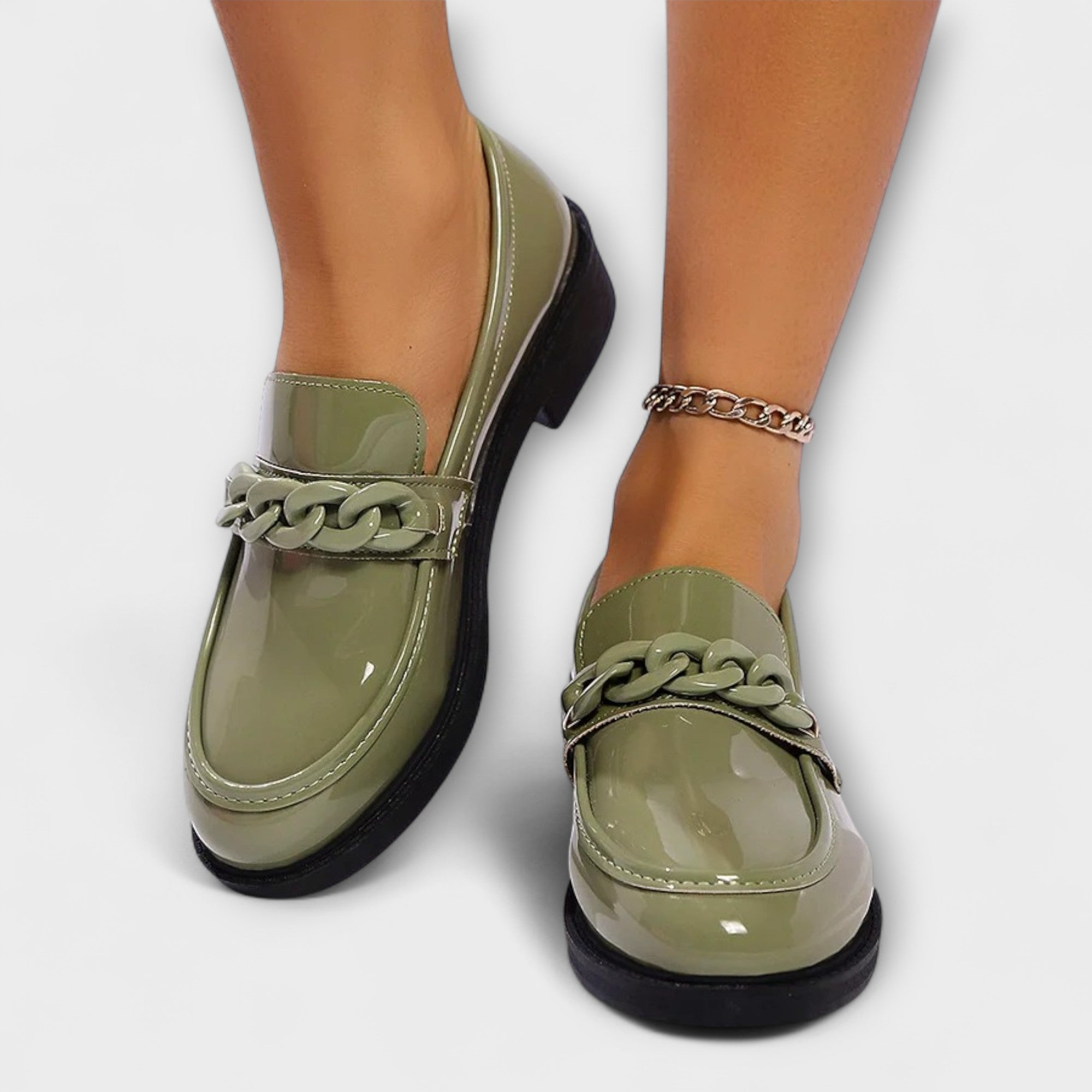 Lumi – Pantofi loafers rotunzi pentru adolescenți, formali și casual, pentru un stil stradal la modă și confortabil