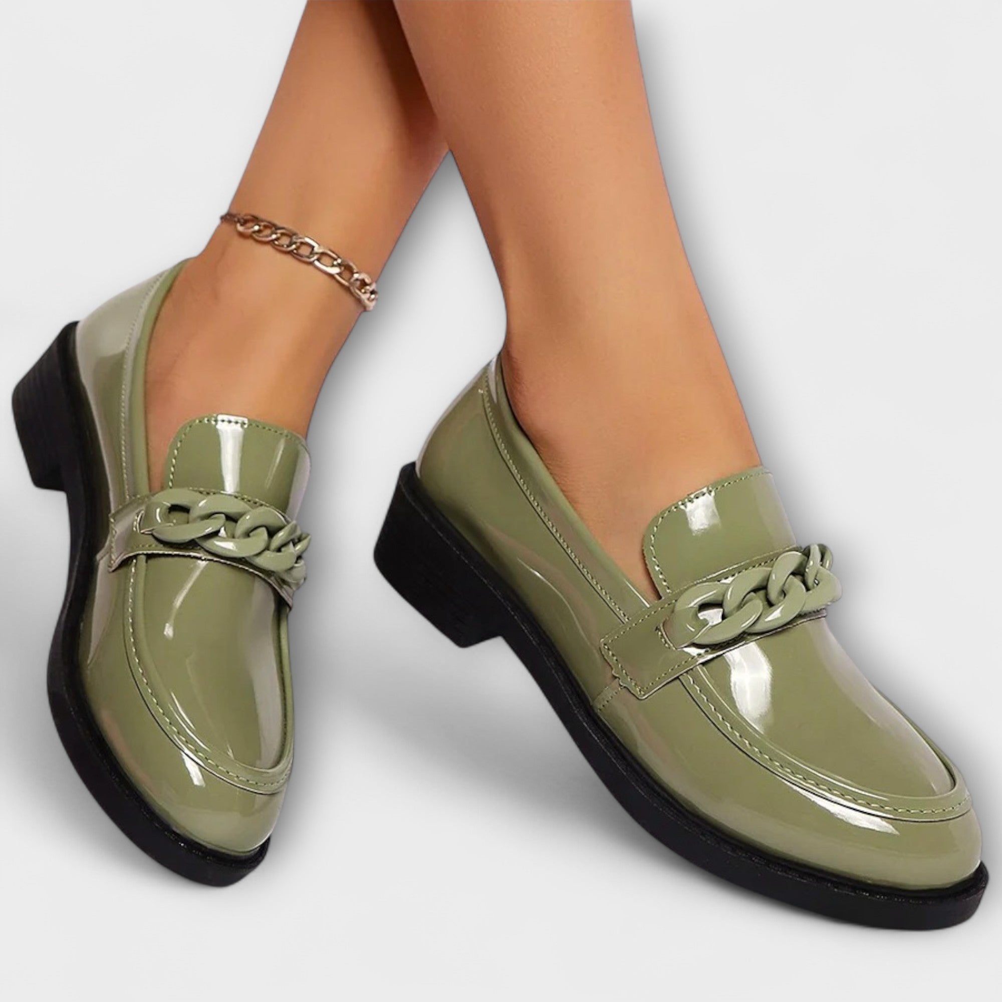 Lumi – Pantofi loafers rotunzi pentru adolescenți, formali și casual, pentru un stil stradal la modă și confortabil