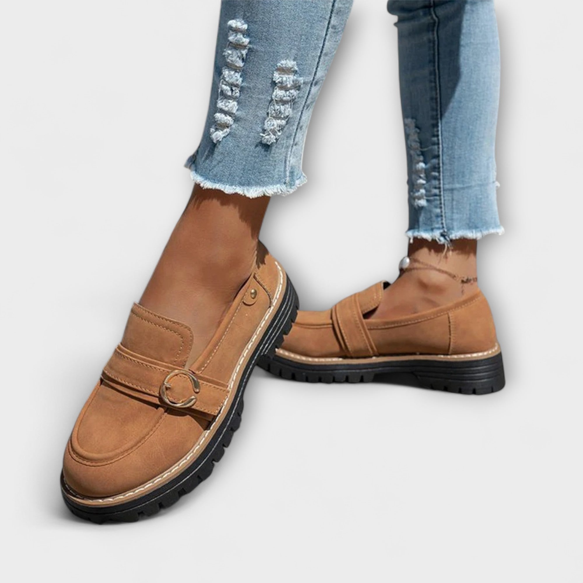 Lora – Mocasini Damă Eleganți cu Vârf Rotund Confortabili