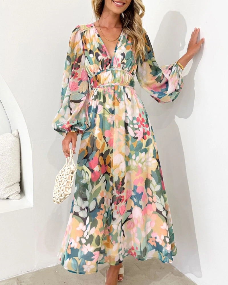 Elvira - Rochie lungă în stil boho