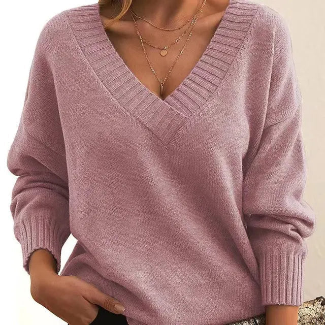 Grace - Pulover din Cashmere cu Eleganță și cea mai Moale Textură
