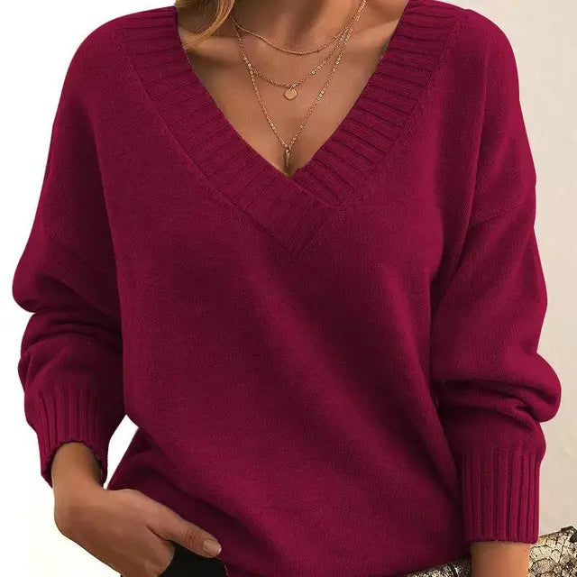 Grace - Pulover din Cashmere cu Eleganță și cea mai Moale Textură