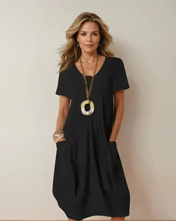 Anette – Rochie Damă Flow Lejeră Casual de Vară