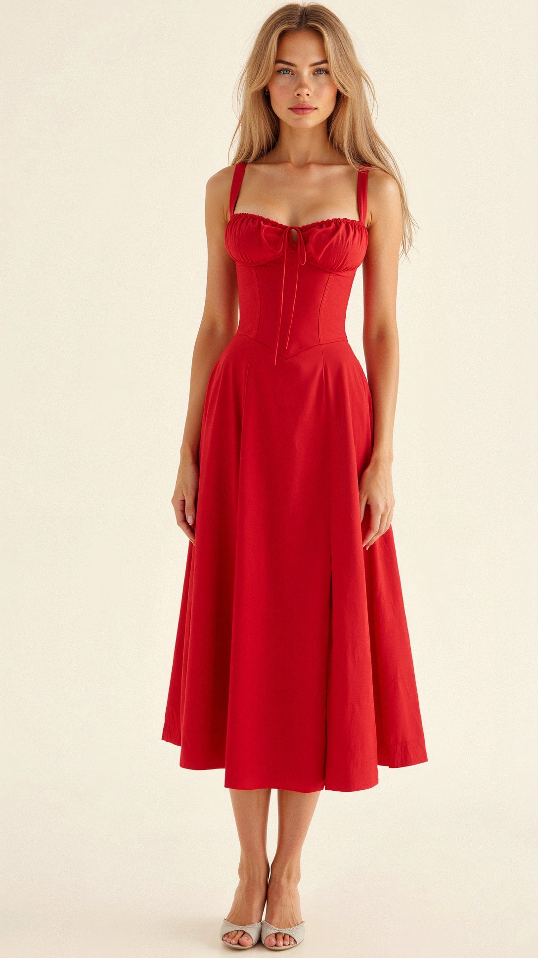 Ilona – Rochie de Damă Bustier cu Talie Evidențiată Elegantă