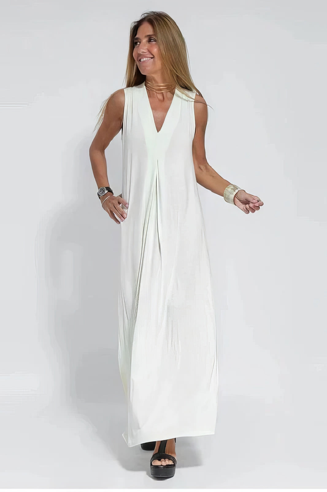 Renata | rochie lungă cu cardigan asortat