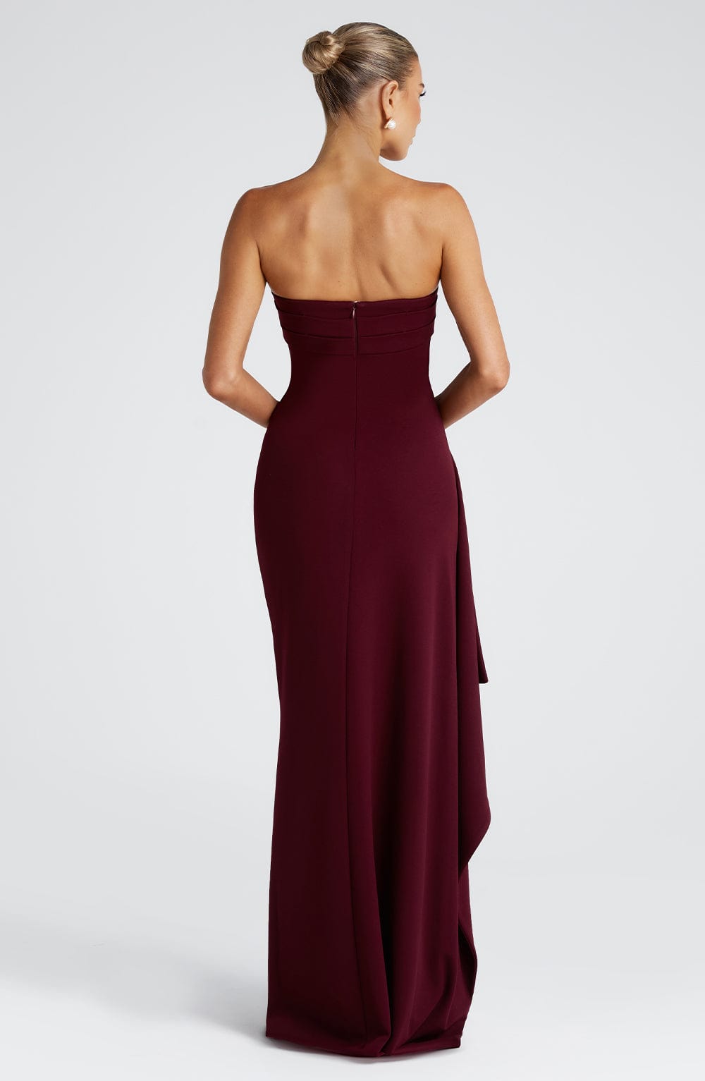 Pearson™ | Rochie maxi cu decolteu înalt