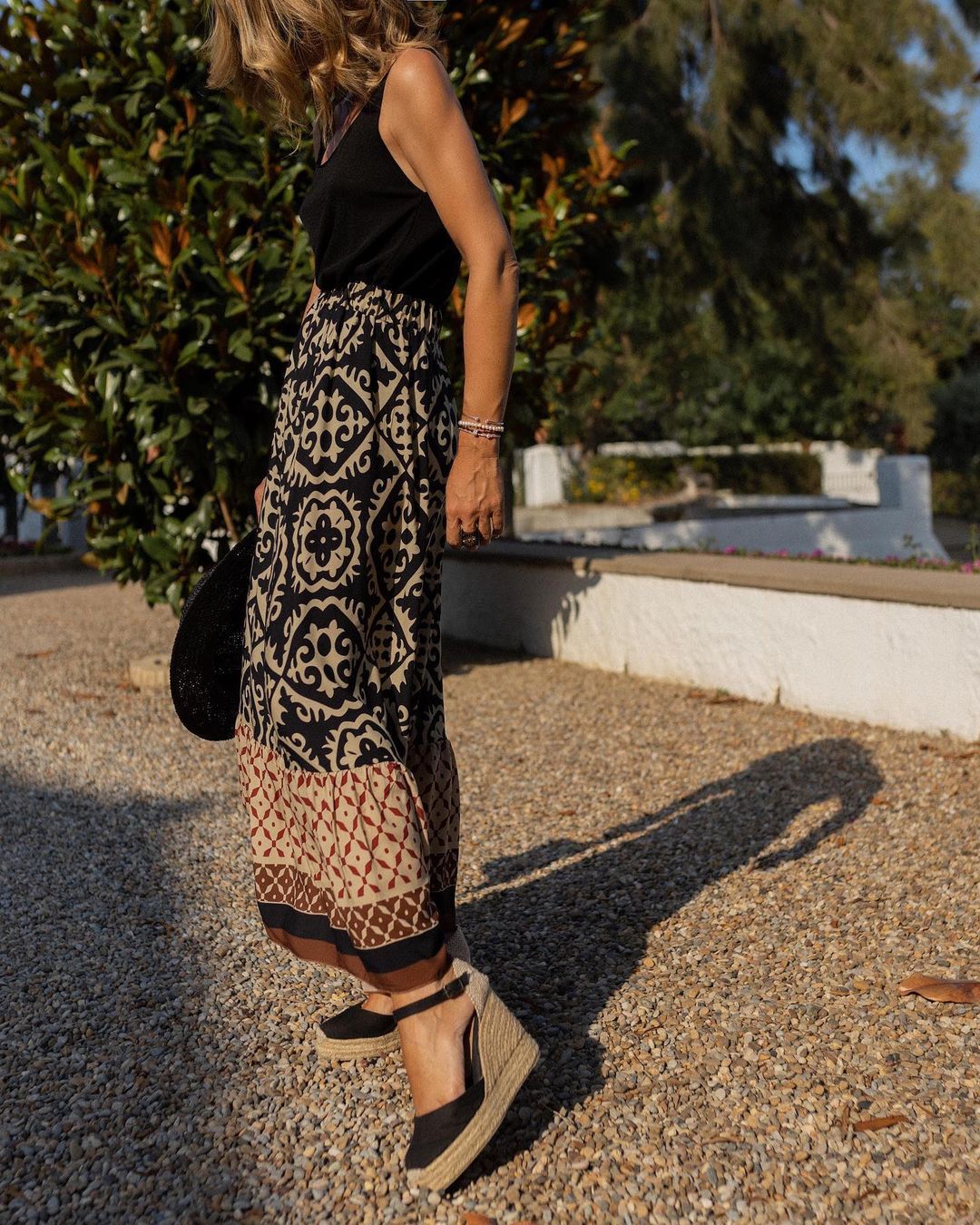 Aura – Fustă Lungă Boho Elegantă Hily