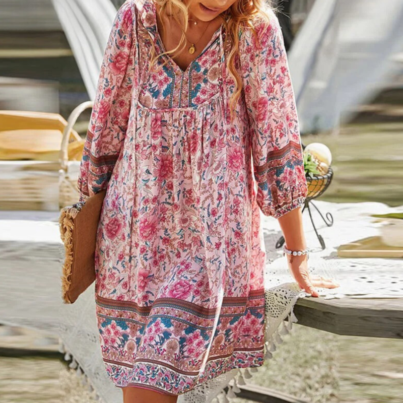 Keila – Rochie de Damă Lungă Boho Elegantă