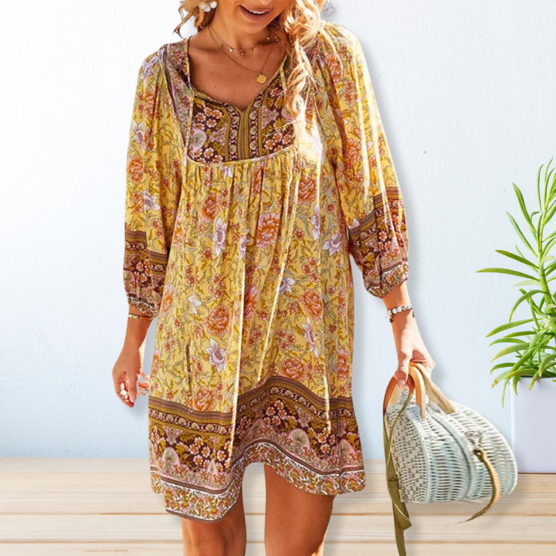 Keila – Rochie de Damă Lungă Boho Elegantă