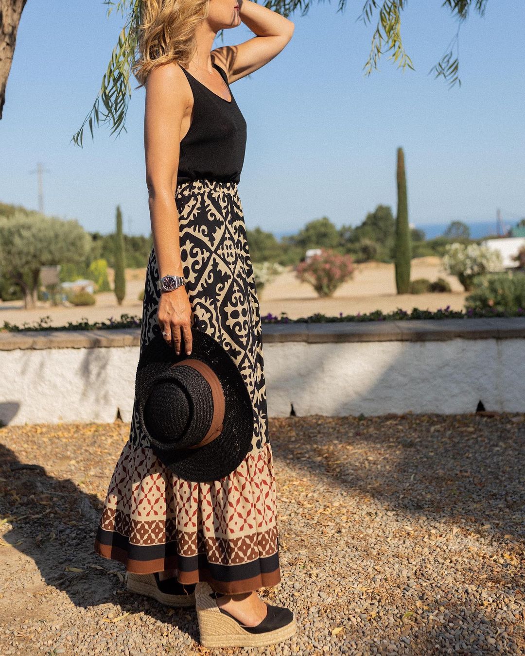 Aura – Fustă Lungă Boho Elegantă Hily