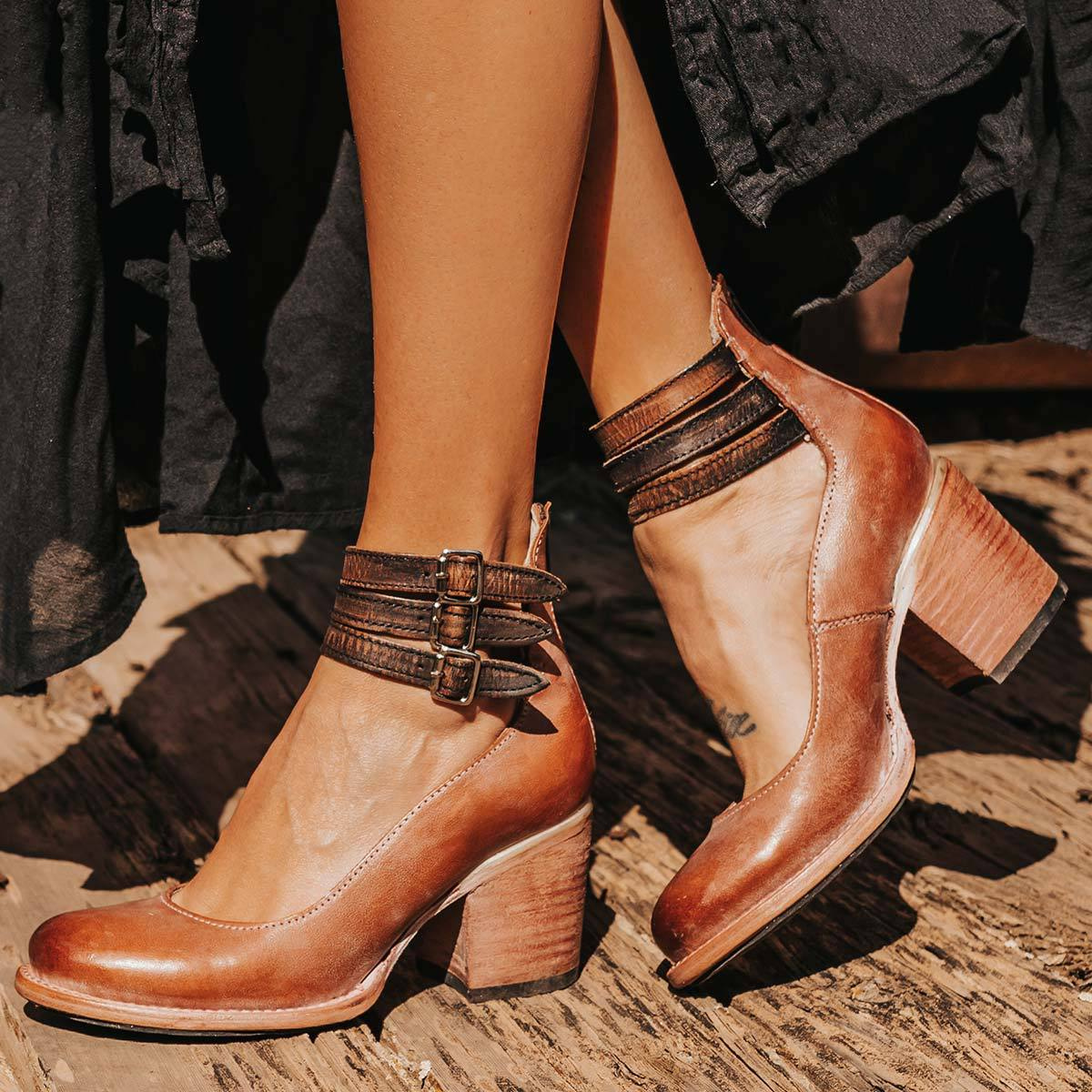 Maria – Pantofi cu Toc de Damă Eleganți din Piele Eco