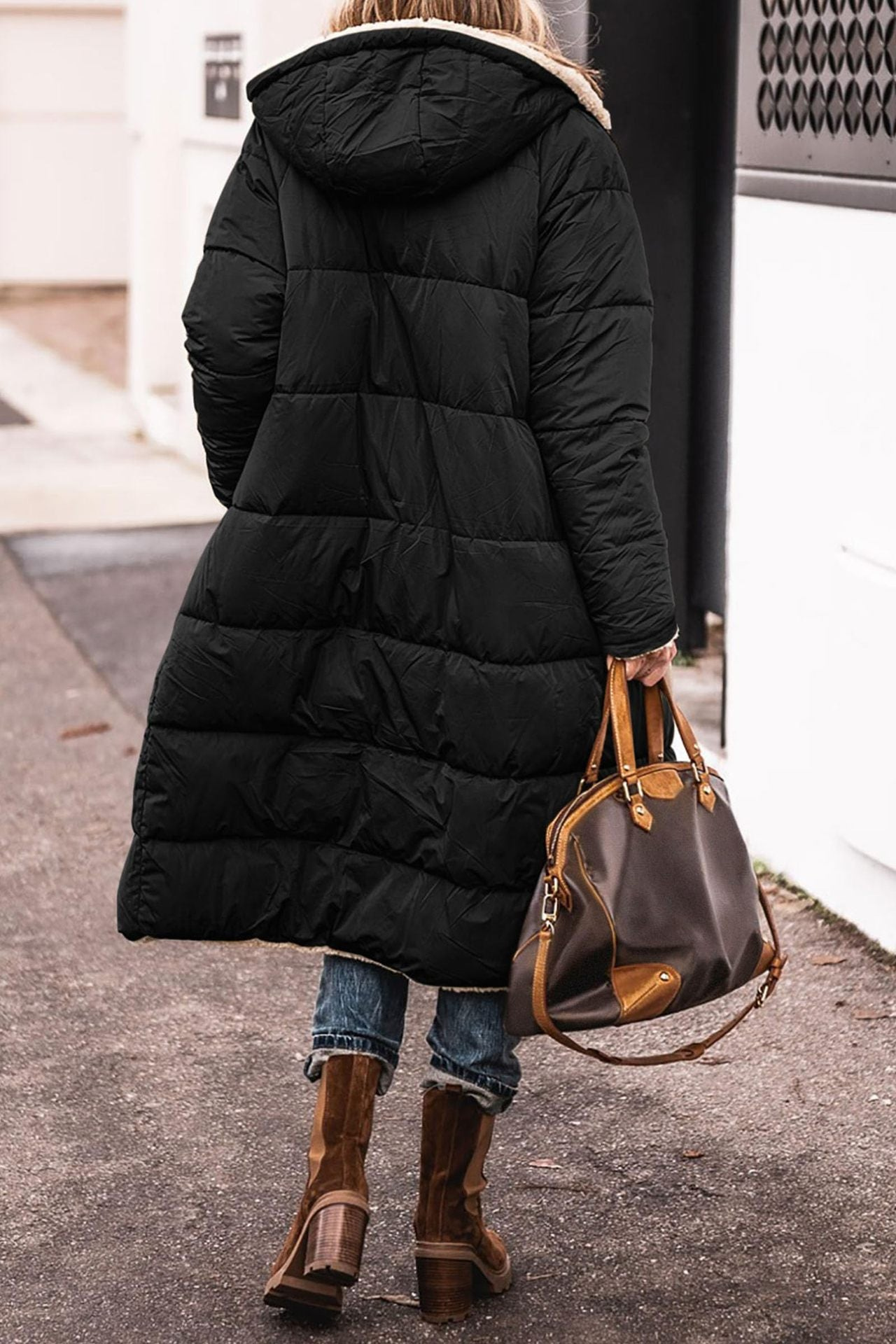 Lena – Palton de Damă Elegant Lung Reversibil