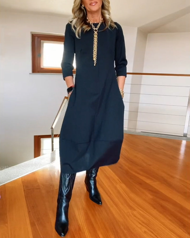 Anastazja – Rochie de Damă Elegantă cu Croi Fluide